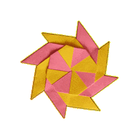 Star Origami Sticker
