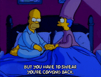 Season 3 Bed GIF by The Simpsons
