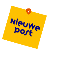 New Post Nieuwepost Sticker by Muziek Fantastique