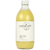 rohstofforganic vegan bio ginger pur Sticker