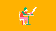 Illustration Loop GIF by Que faire à Paris