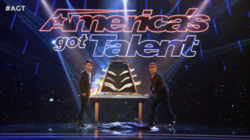 scared surprise GIF by America's Got Talent