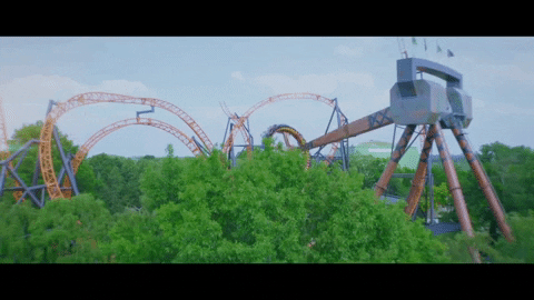 bobbejaanland giphygifmaker fury rollercoaster themepark GIF