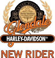 harley davidson motorcycle Sticker by GlendaleHarley