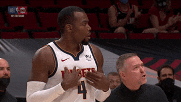 Nervous Oh No GIF by NBA