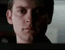 Happy Tobey Maguire GIF