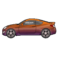Cars Genesis Sticker by ImportWorx
