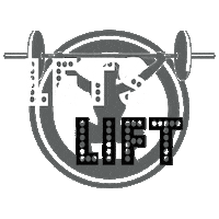 barbellsandponytails weightlifting gym time barbells and ponytails b and p Sticker