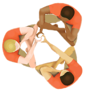 get the party started unity Sticker by HuMandalas