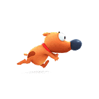 Fun Running Sticker by Pat The Dog