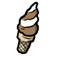Ice Cream Illustration Sticker by mxpx