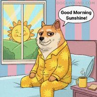 Tired Good Morning GIF by Doge Pound