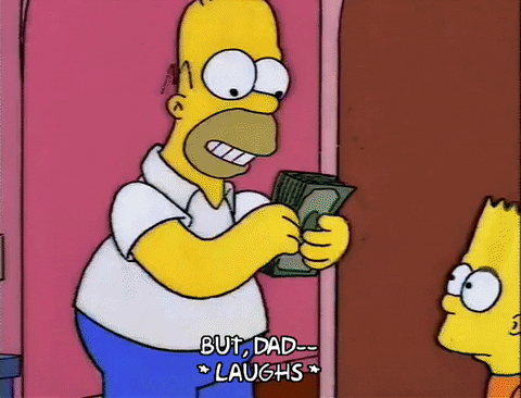 excited homer simpson GIF