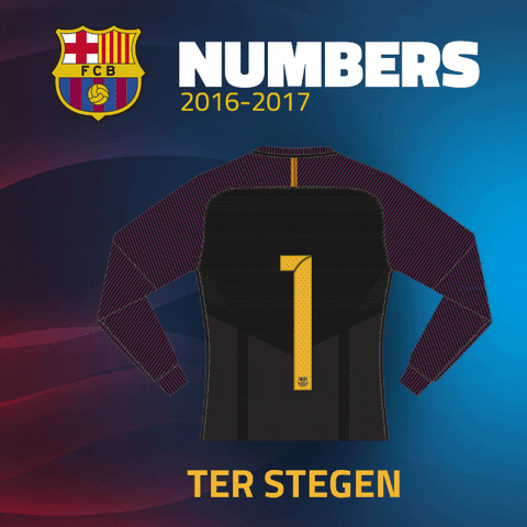 season 2016/17 numbers GIF by FC Barcelona