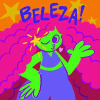 Beauty Flirt GIF by GIPHY Studios 2021