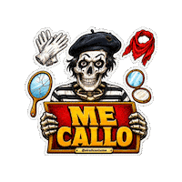 Halloween Skull Sticker