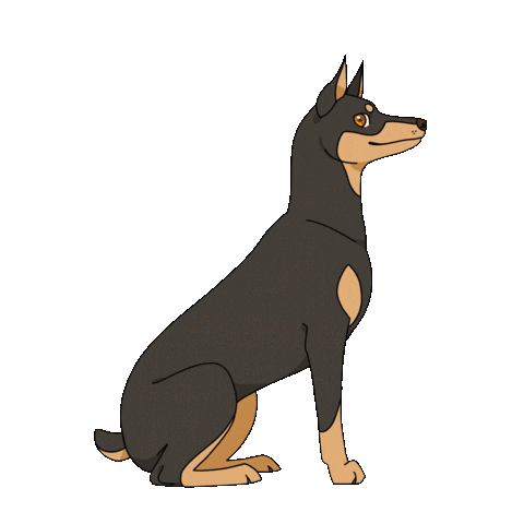 Good Boy Dog Sticker
