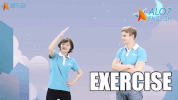 exercise alo7 english GIF by ALO7.com