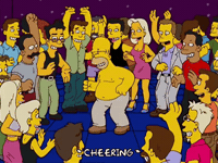 Episode 12 Dancing GIF by The Simpsons