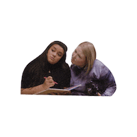 School Friends Taking Notes Sticker by Blue Ice Pictures
