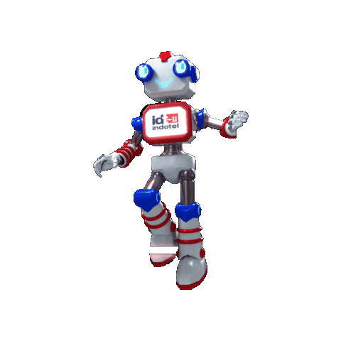 Robot Sticker by INDOTEL