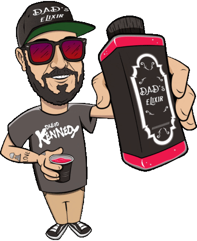Bottle Love Sticker by Dads Elixir