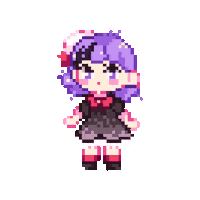 Pixel Chibi Sticker