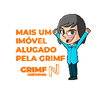grimfnetimoveis imobiliaria venda aluguel carlinhos Sticker
