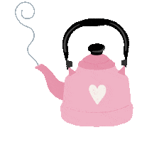 Tea Time Coffee Sticker