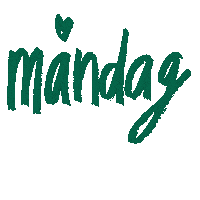 fittmyr green monday grön måndag Sticker
