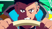 Driving David Martinez GIF by Cyberpunk: Edgerunners