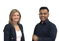 Pointing Smile Sticker by Enlighten Smiles