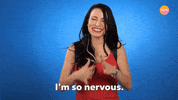 Nervous As Is GIF by BuzzFeed