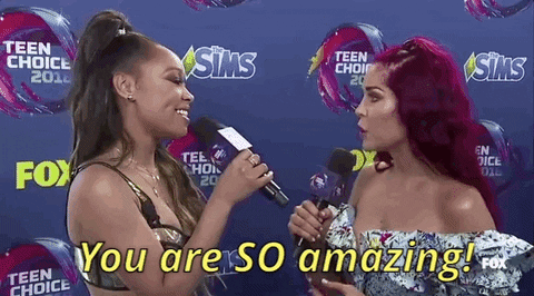 You Are So Amazing Red Carpet GIF by FOX Teen Choice