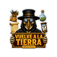 Halloween Volver Sticker