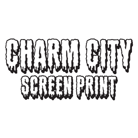 Ink Baltimore Sticker by Charm City Screen Print