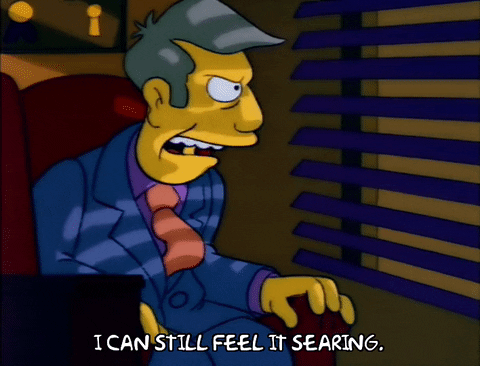 Feeling Season 3 GIF by The Simpsons
