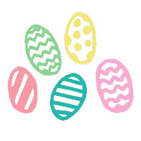 Easter Bunny Sticker by GMF Design