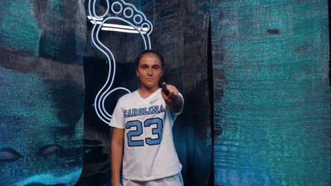 North Carolina Point GIF by UNC Tar Heels