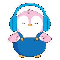 Happy Lets Go Sticker by Pudgy Penguins