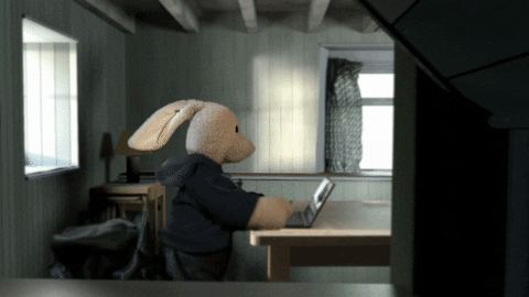tv series bunny GIF by Zackary Rabbit