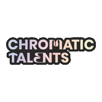 ChromaticTalents music agency colours gradient Sticker