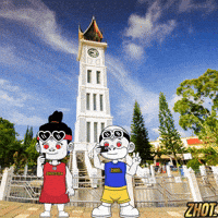 Clock Tower GIF by Zhotcita