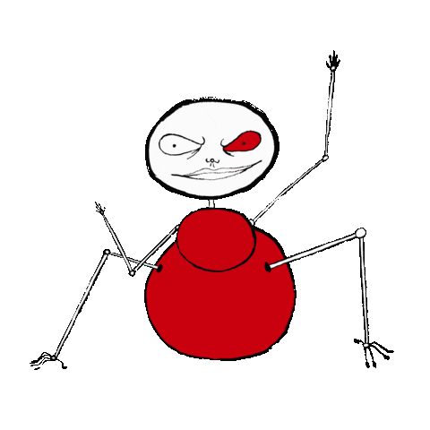 Art Halloween Sticker