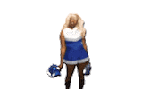 Bored Cheerleader Sticker by Lesibu Grand