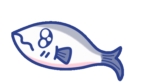 nkpp288 giphyupload fish salmon 魚 Sticker