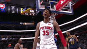 Lets Go Reaction GIF by NBA