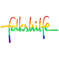 folkshilfe_official love music logo rainbow GIF