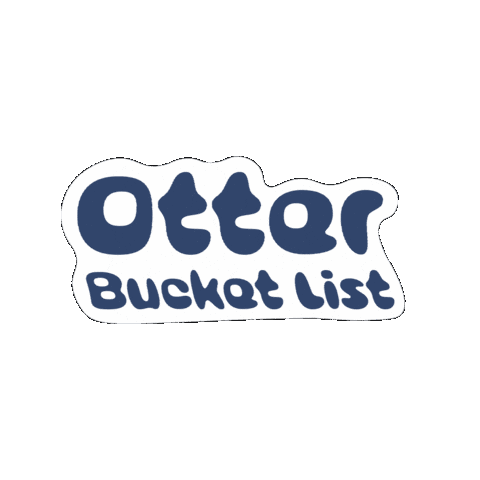 csumbshtm giphygifmaker otter bucketlist csumb Sticker