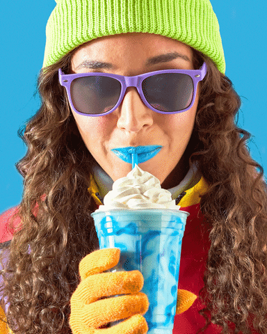Sipping Limited Time GIF by CarvelIceCream